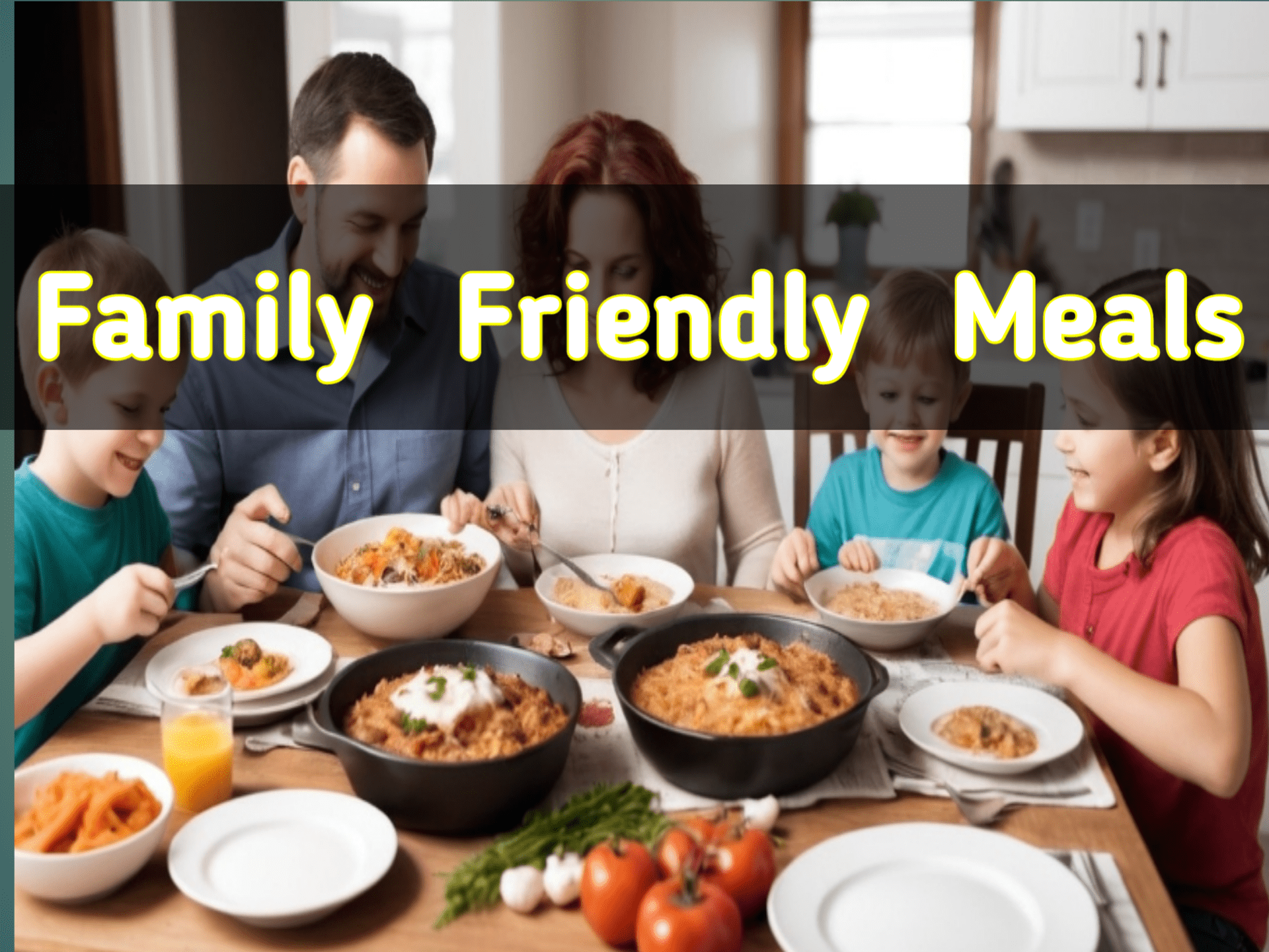 Nourishing Bonds: Crafting Delightful and Nutritious Family-Friendly